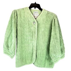 Vintage Mark Travers Supertex Australia Terrycloth One Button Jacket Sz L